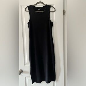 Able Classic Black Midi Dress